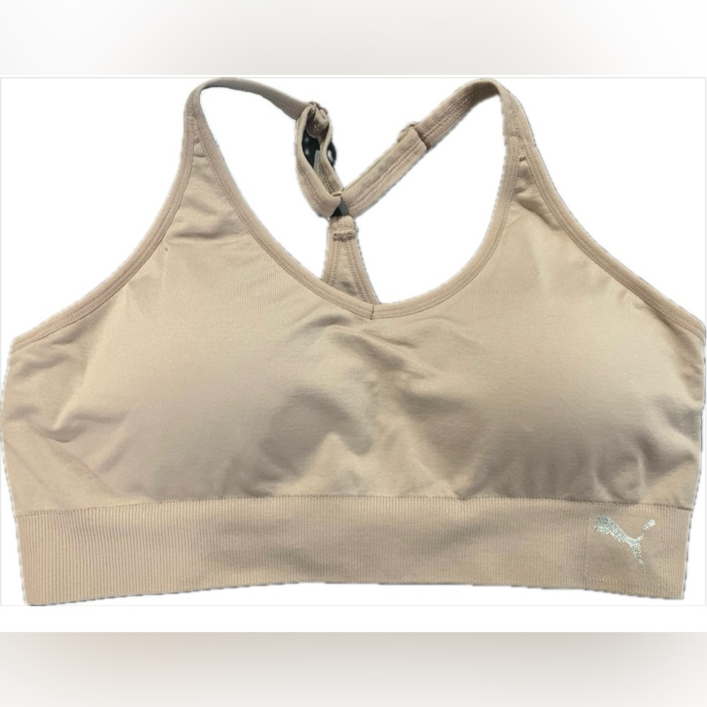 Puma Women's Soft Light Rose/Pink Sports Bra
